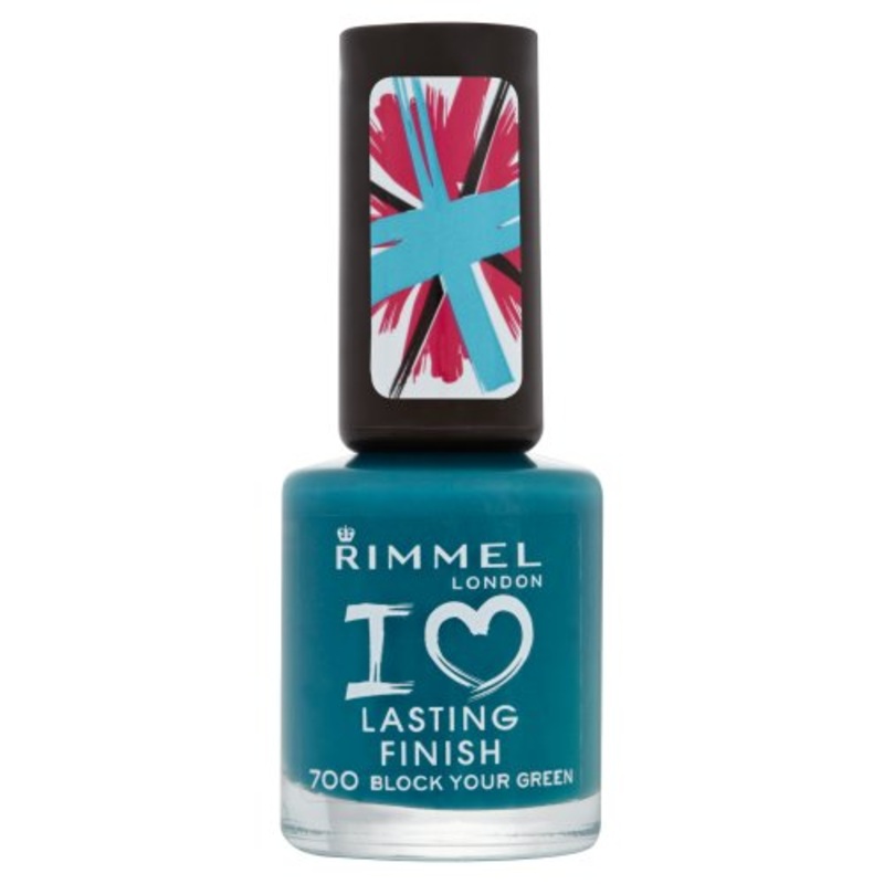 Rimmel I Love Lasting Finish Nail Polish Block Your Green