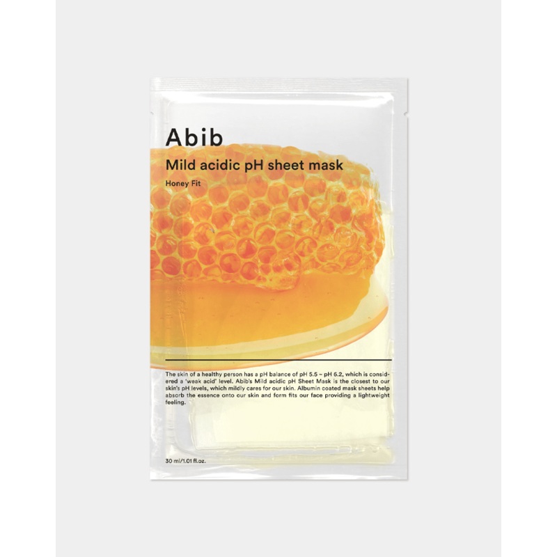 Abib Mild Acidic pH Sheet Mask #Honey Fit