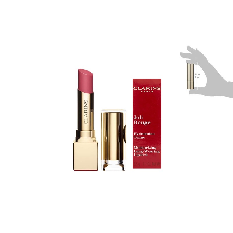 Clarins Rouge Eclat Satin Finish Age Defying Lipstick Pink Blossom 25