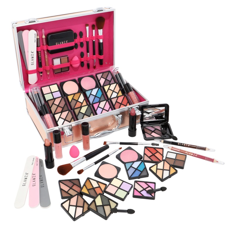 Glamza 84pc ‘Hot to Handle’ Vanity Case