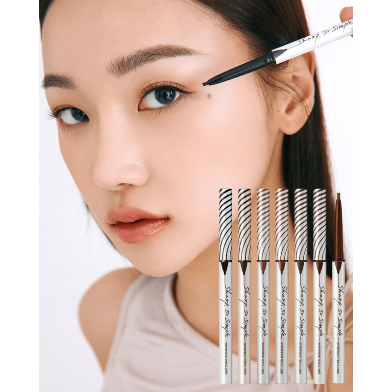 CLIO Sharp, So Simple Waterproof Pencil Liner 01 Black