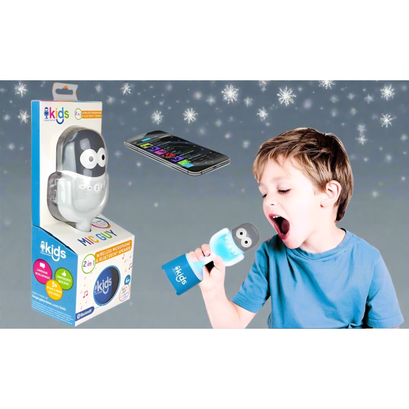 Singing Machine Bluetooth Microphone Karaoke Machine with inbuilt speaker