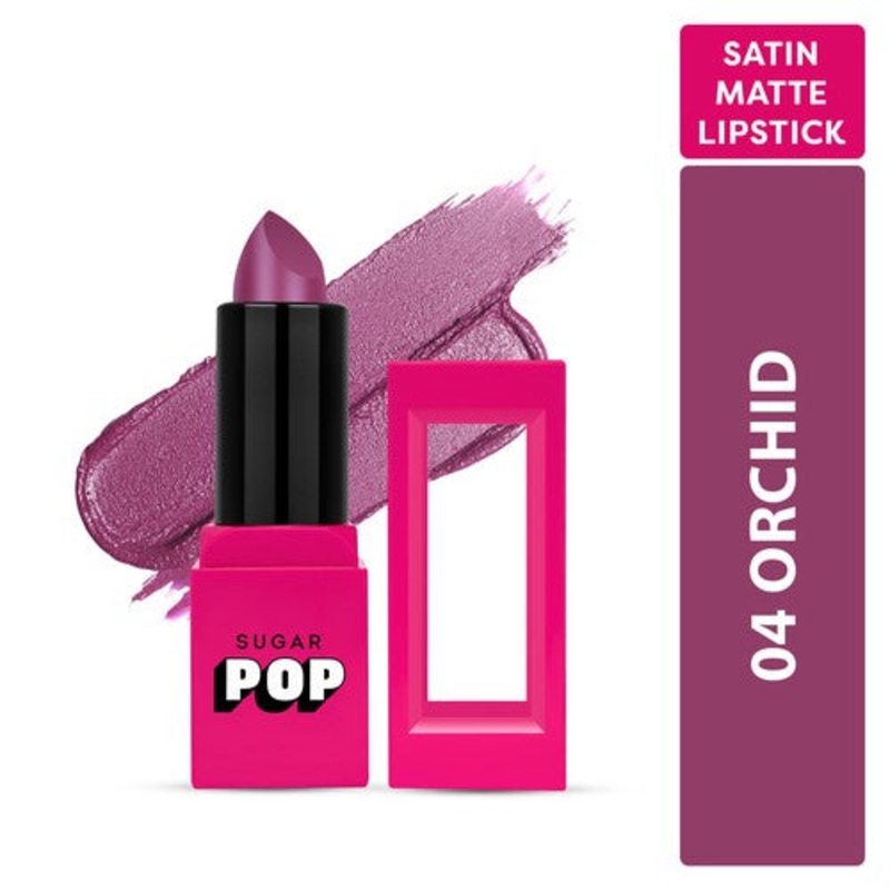 SUGAR POP Satin Matte Lipstick – 04 Orchid