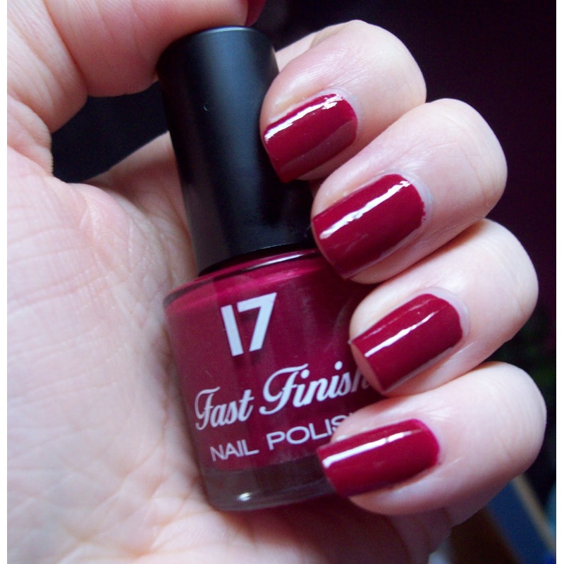 17 Seventeen Fast Finish Nail Polish Ruby Gem