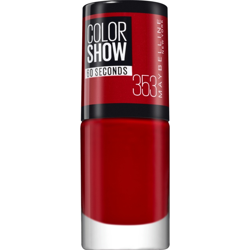 Maybelline Color Show 60 Seconds Nail Polish 353 Red