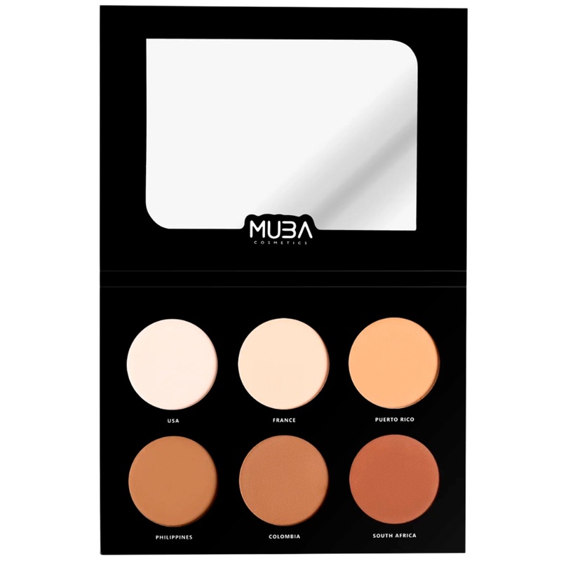 Muba Contour Palette – Wholesale 6 Units (MUBCP)