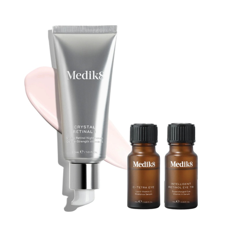 Medik8 Crystal Retinal Face & Eye Serums Strength 1