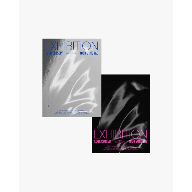 YOOK SUNGJAE (BTOB) – 1ST SINGLE ALBUM [EXHIBITION Look Closely] (2 Versions) HALL1 VER.