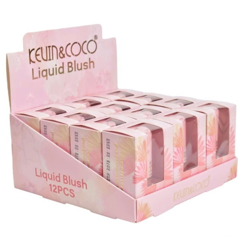 Kevin & Coco Liquid Blush – Wholesale Display 12 Units (KC247998)