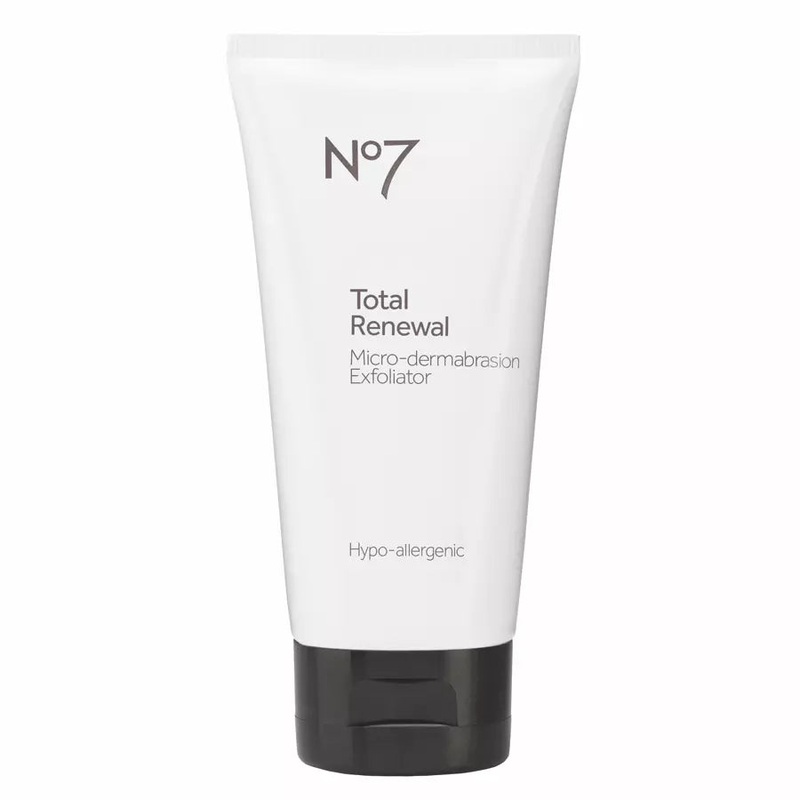 No7 Total Renewal – Micro-Dermabrasion Face Exfoliator / Face Wash 75ml