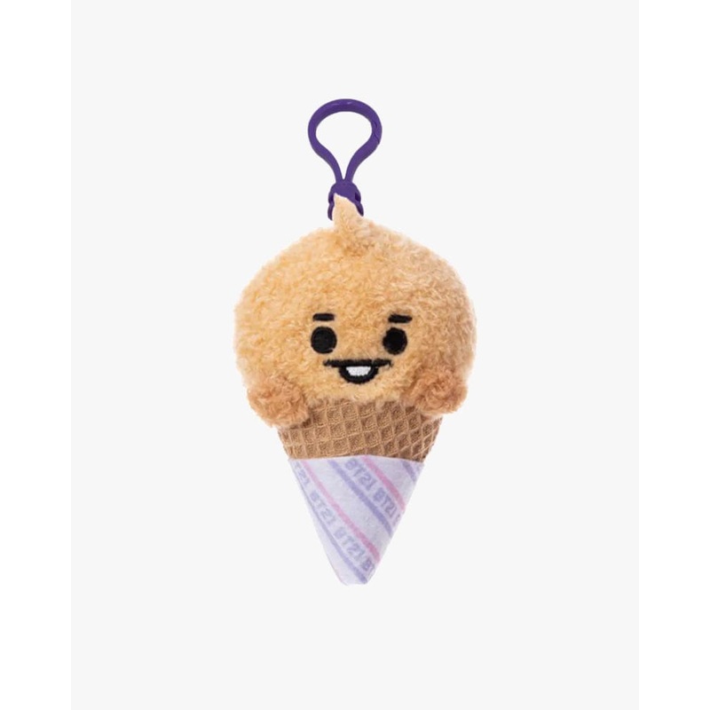 BT21 SHOOKY BABY Ice Cream Plush Mascot Keychain