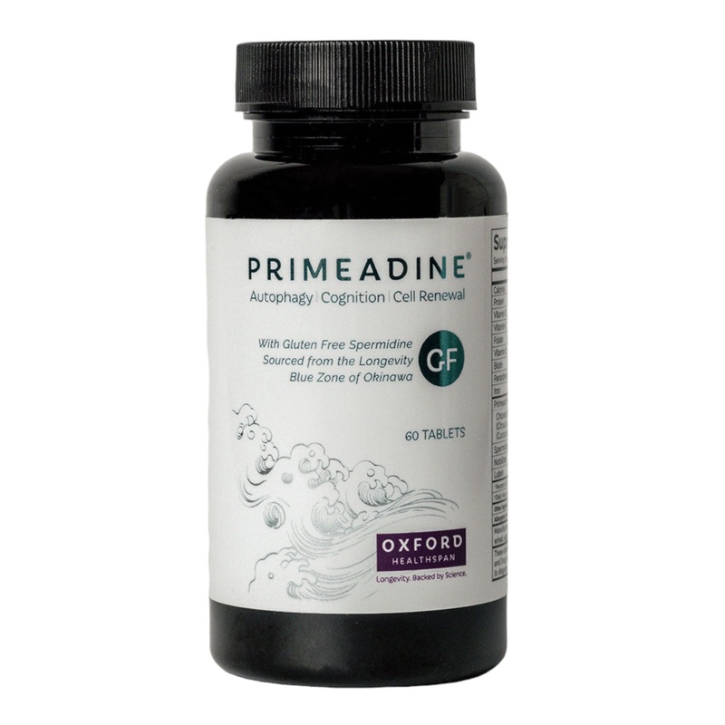 Primeadine Gluten Free Spermidine Supplement – Oxford Healthspan