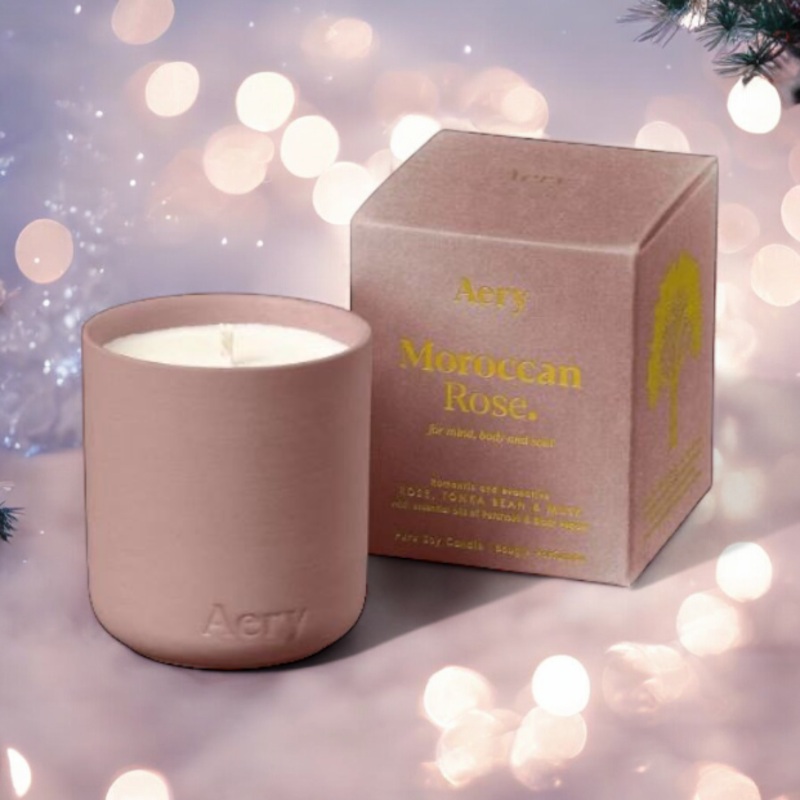 Moroccan Rose Votive Candle – Aery Living