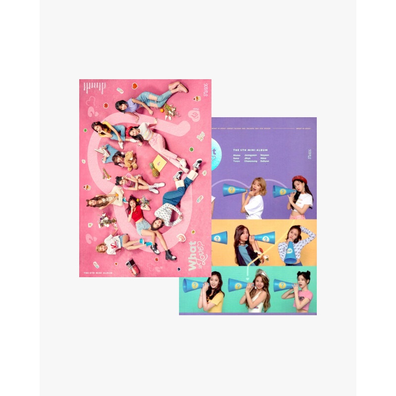 TWICE – WHAT IS LOVE? (5TH Mini Album) A VER. – PINK