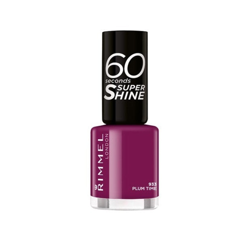 Rimmel 60 Second Nail Polish Plum Time 933