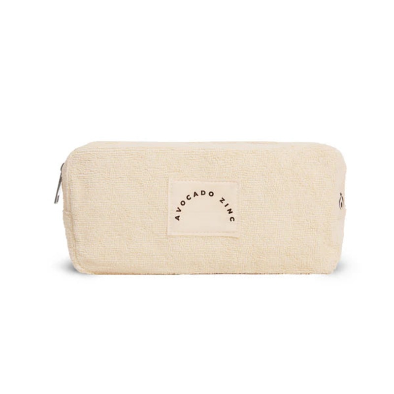 Terry Towelling Pouch – Avocado Zinc