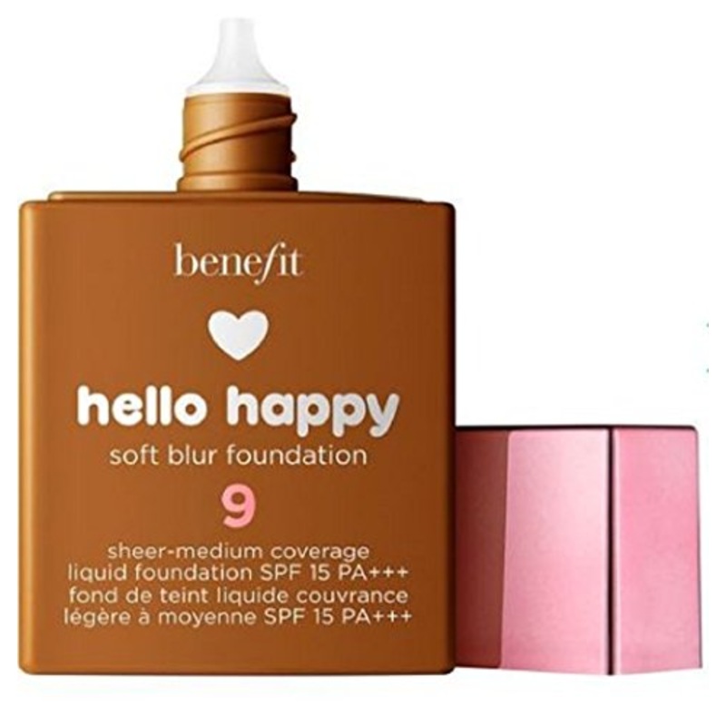 Benefit Hello Happy SPF15 Soft Blur Liquid Foundation 30ml Shade 9