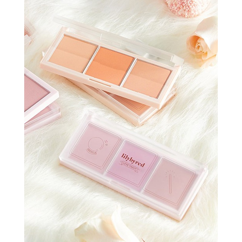 lilybyred Love Tarot Blusher Palette #Wish You Cool #02 Wish You Cool