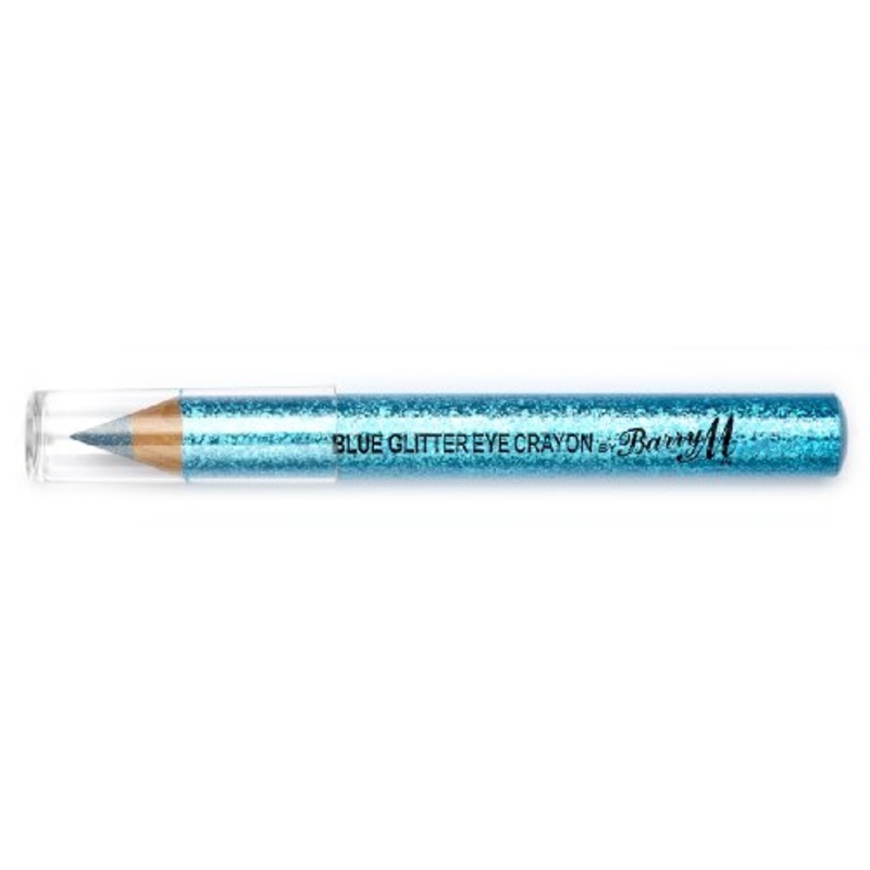 Barry M Super Soft Eye Crayon Turquoise Blue Glitter
