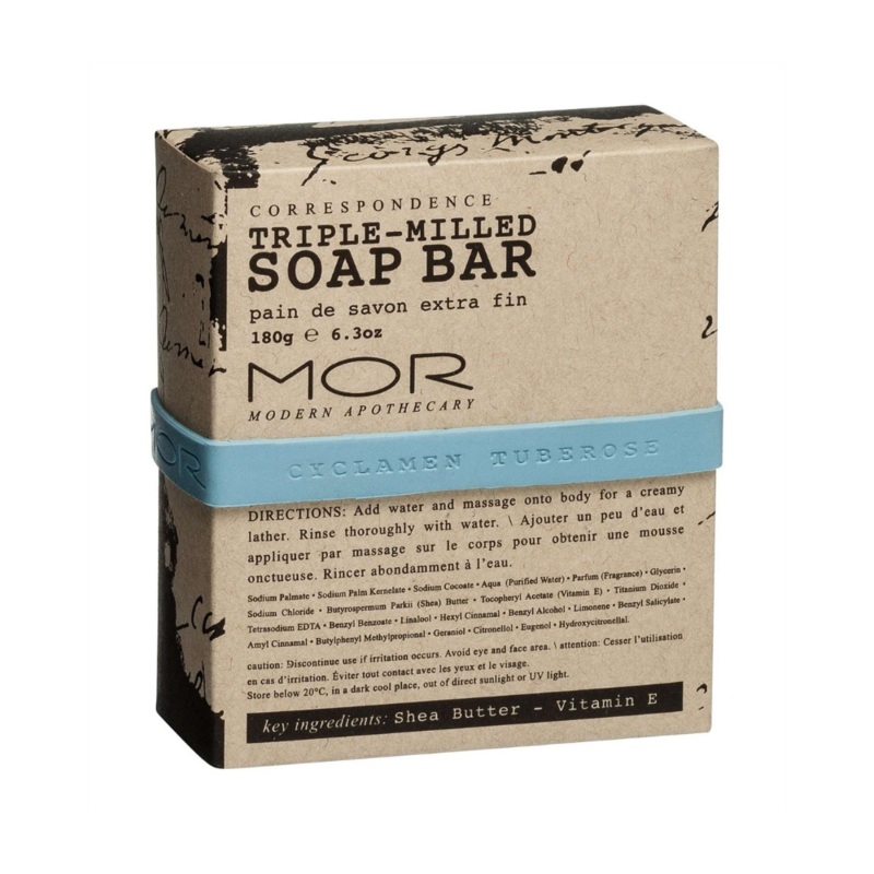 MOR Soap Bar 180g Cyclamen Tuberose