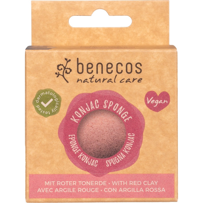 Konjac Sponge | Red Clay for Sensitive Skin
