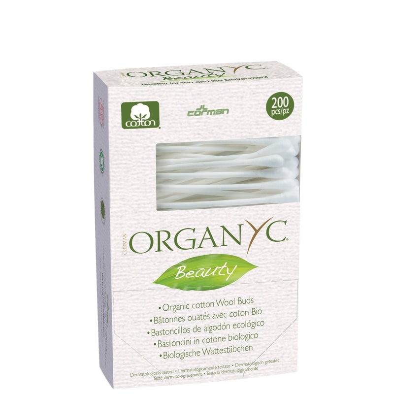 Organyc Organic Cotton Buds – Box of 200
