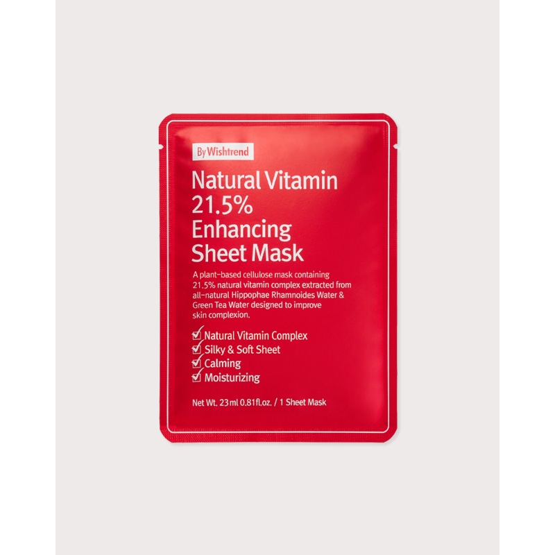 By Wishtrend Natural 21.5% Enhancing Sheet Mask