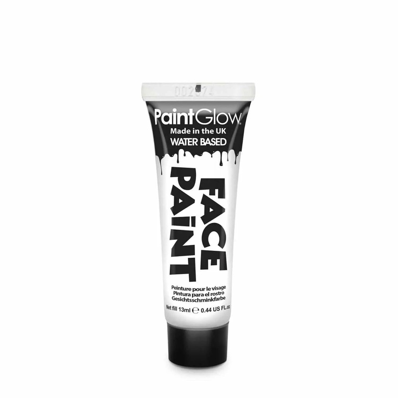 PaintGlow Face Paint Water Based 13ml  – White
