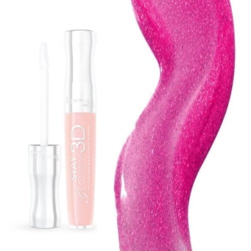 RIMMEL LONDON Stay Glossy 3D Lip Gloss – Candy Floss