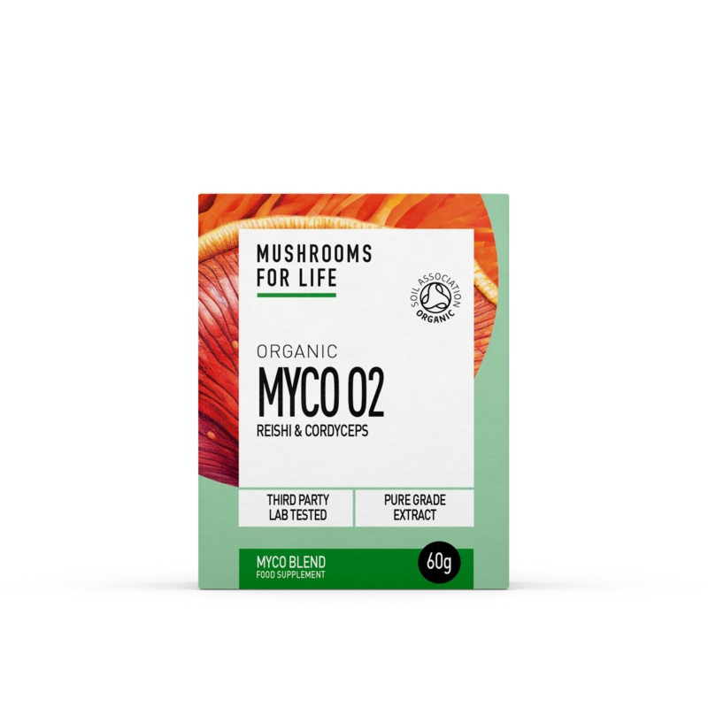 Myco O2 Cordyceps and Reishi Blend 60g