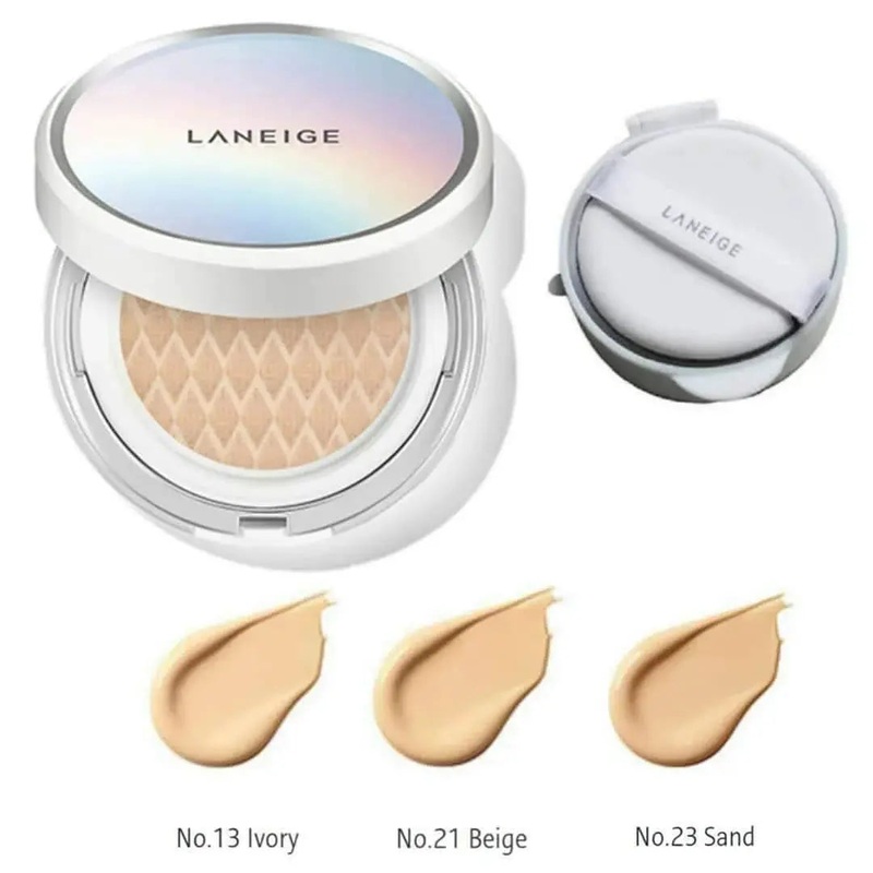 Laneige BB Cushion Pore Control SPF 50+ PA+++ – #13 Ivory Duo Pack