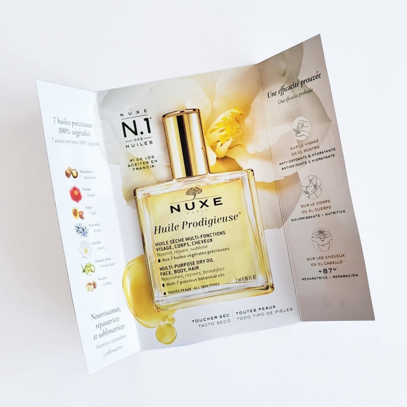 Nuxe Prodigieuse Dry Oil 2ml Sample