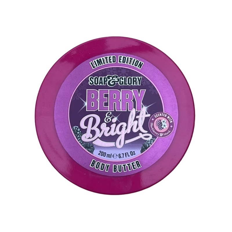 Soap & Glory Berry & Bright Body Butter 50ml Limited Edition