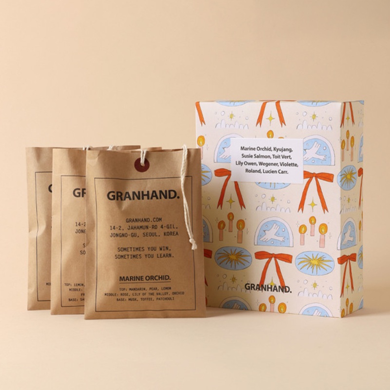 [Gift Packaging] GRANHAND. Holiday Sachet 3P Set BEST