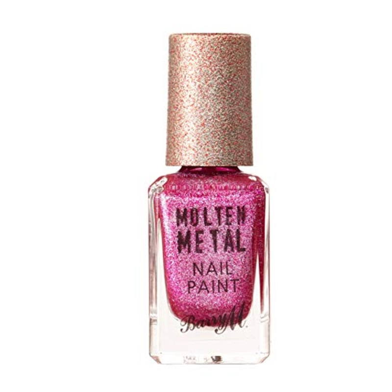 Barry M Molten Metal Nail Paint Fuchsia Kiss