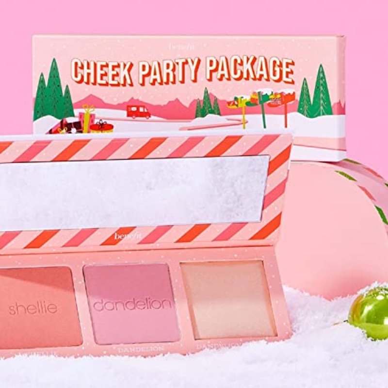 Benefit Cheek Party highlighter palette LIMITED EDITION Full-size (Worth 83.50)