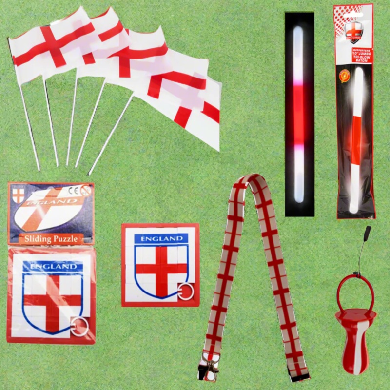 World Cup 2026 England Team Fever Pack  Ultimate Supporters’ Kit  Free UK Delivery