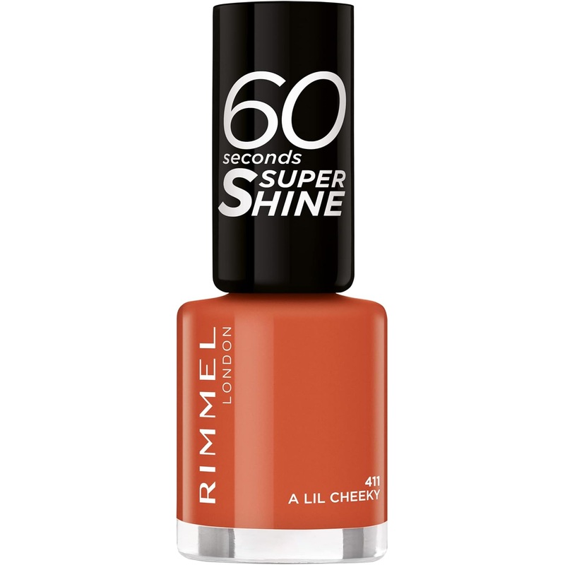 Rimmel London 60 Seconds Super Shine Nail Polish – 8ml – 411 – A Lil Cheeky