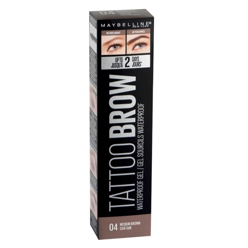 Maybelline Tattoo Brow Waterproof Gel 04 Medium Brown