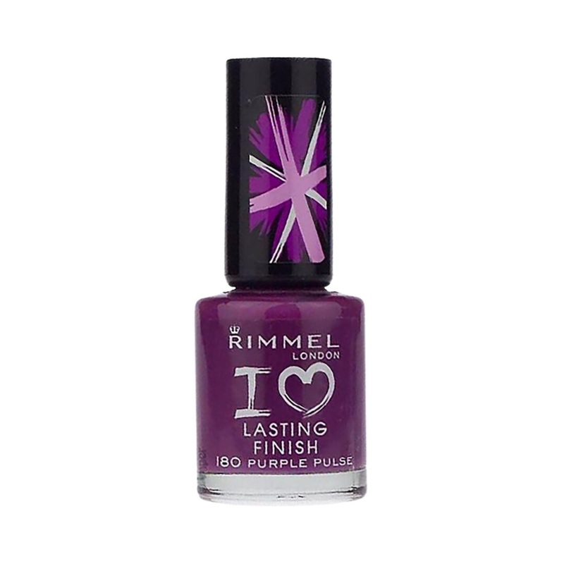 Rimmel Lasting Finish Nail Polish Purple Pulse 180