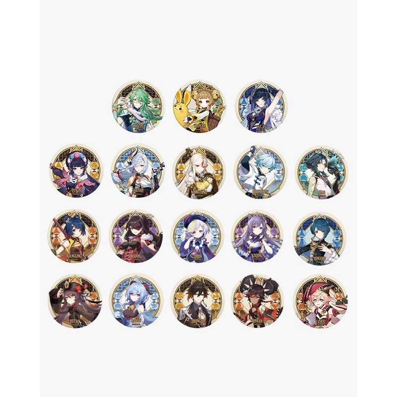 Genshin Impact Liyue Character Badge Beidou