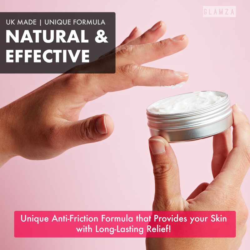 Glamza Chub Rub Anti Chafing Cream 50ml, 100ml & 150ml – Enriched with Aloe Vera 50ml