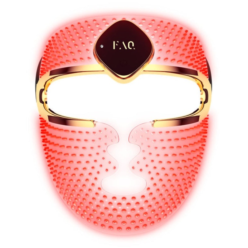 FAQ 202 Silicone Near-Infrared And Red Light Therapy Led Face Mask 1 Item
