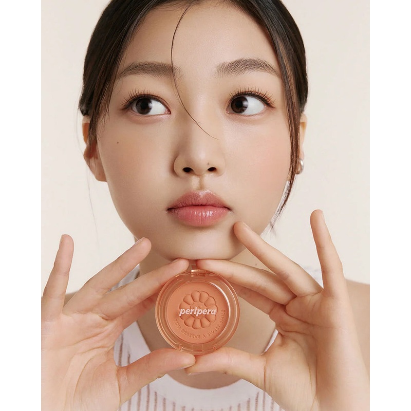 peripera Pure Blushed Sunshine Cheek: K-ookie Collection #22 Creamy Nude