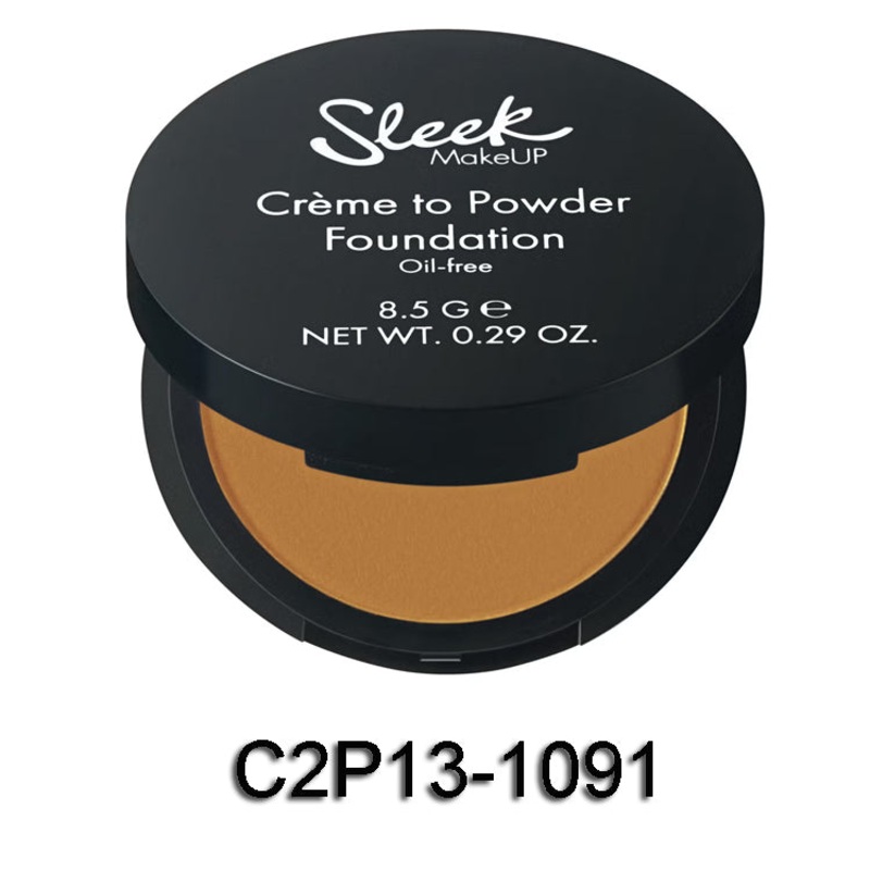 Sleek Make Up Creme to Powder Foundation Oil Free & Matte C2P13-1091