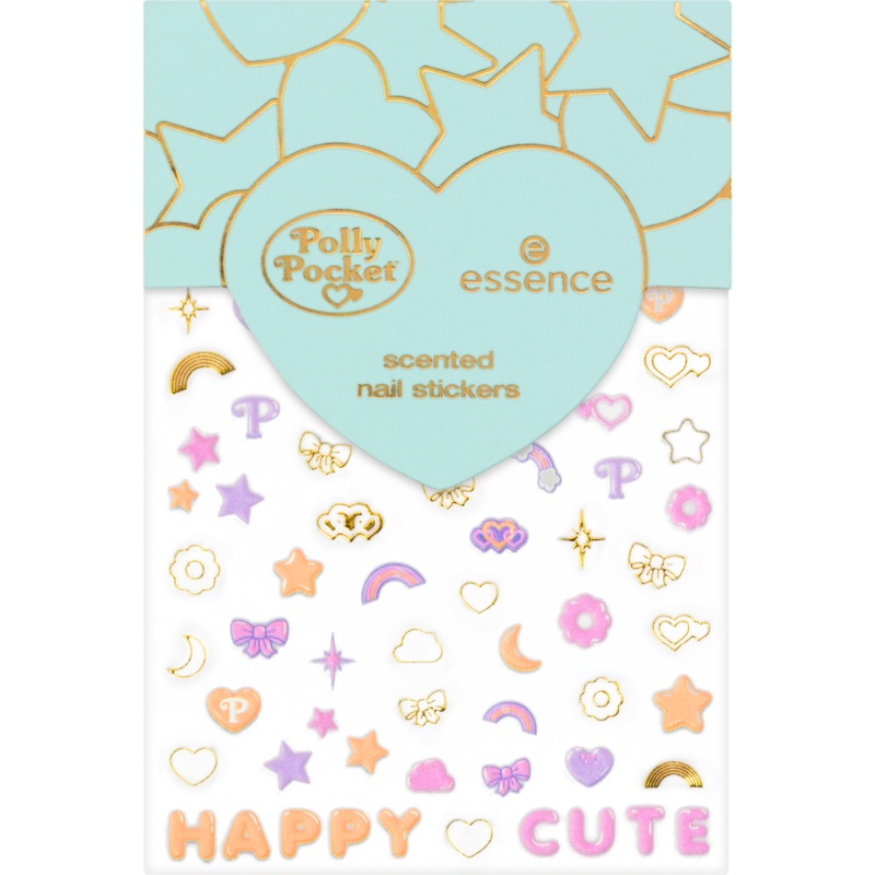 essence Polly Pocket scented nail stickers