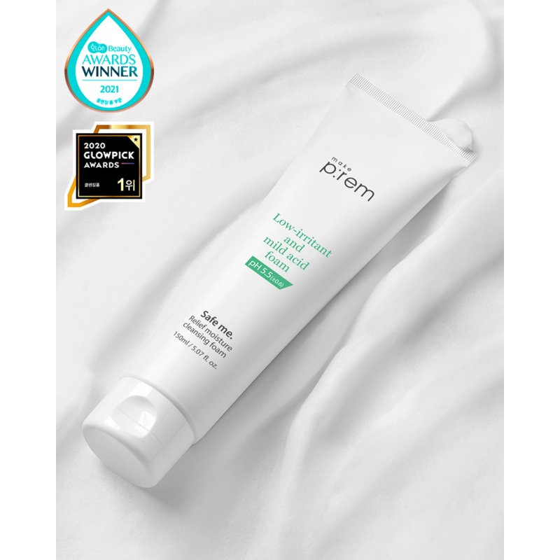 make p:rem Safe Me Relief Moisture Cleansing Foam