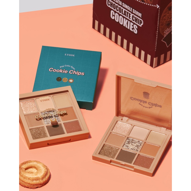 Etude Play Color Eyes 9-Color #Cookie Chips