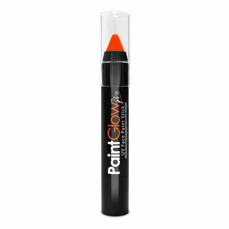 PaintGlow Pro UV Face & Body Paint Stick  – Orange