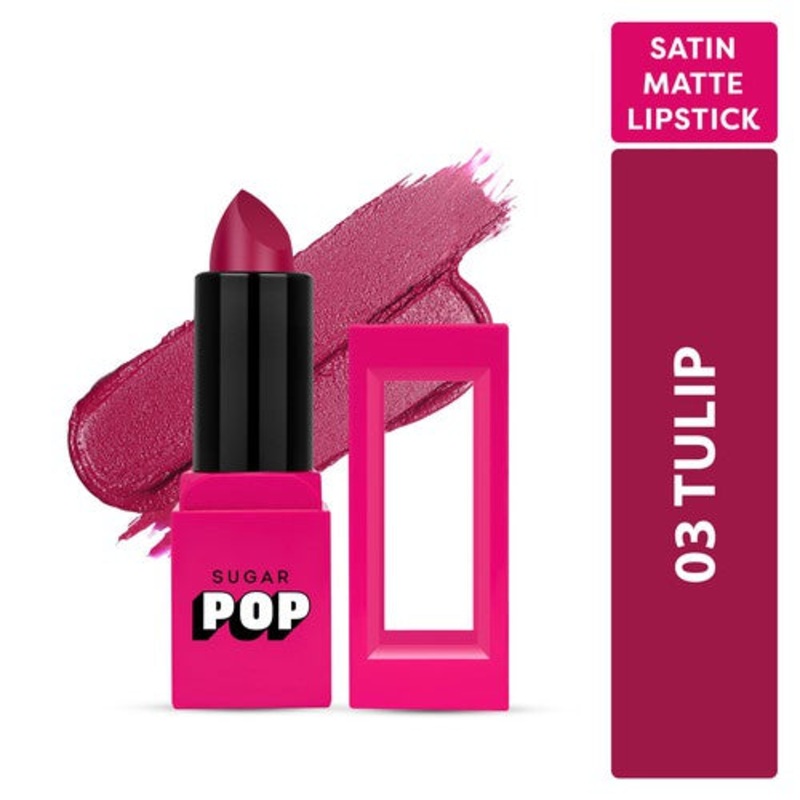 SUGAR POP Satin Matte Lipstick – 03 Tulip